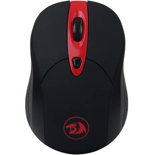 Mouse Redragon M613, Wireless, USB, Optic, 2000 dpi, Negru / Rosu