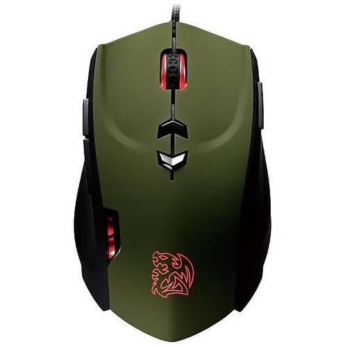 Mouse gaming Thermaltake Tt eSPORTS Theron Battle Edition, 5600 dpi, 8 butoane, USB