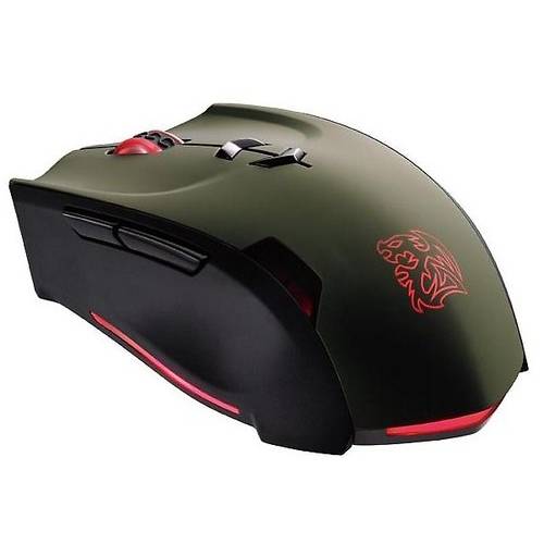 Mouse gaming Thermaltake Tt eSPORTS Theron Battle Edition, 5600 dpi, 8 butoane, USB