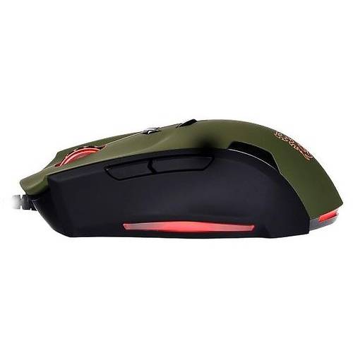 Mouse gaming Thermaltake Tt eSPORTS Theron Battle Edition, 5600 dpi, 8 butoane, USB