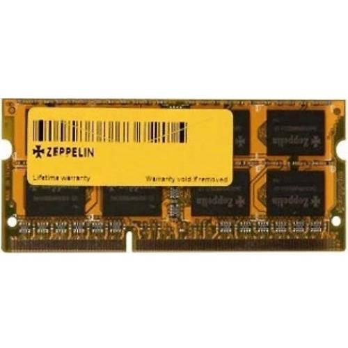 Memorie Notebook Zeppelin ZE-SD3-4G1600V1.35, 4GB DDR3 SODIMM, 1600MHz, low voltage