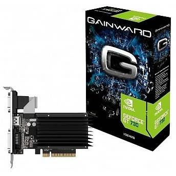 Placa video Gainward GeForce GT 730 SilentFX, 2GB GDDR3, 64biti