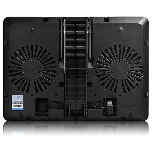 Cooler Laptop Deepcool U Pal, 15.6'', 2 ventilatoare, Negru