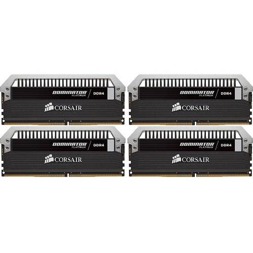 Memorie Corsair Dominator Platinum, 16GB DDR4, 3000MHz CL15, Kit Quad Channel