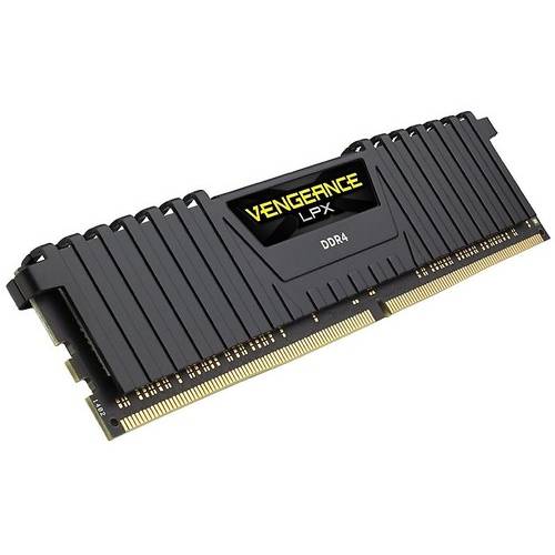 Memorie Corsair Vengeance LPX Black 16GB DDR4 2666MHz CL16 Kit Quad Channel