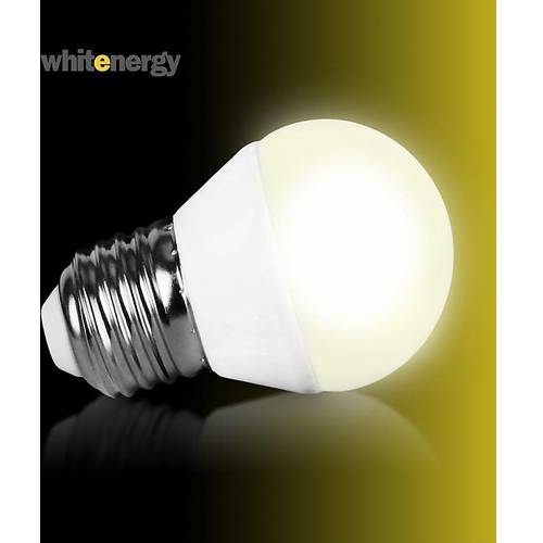 Bec cu LED Whitenergy 3.0W, 230V Fasung E27, Alb lapte de tip Para