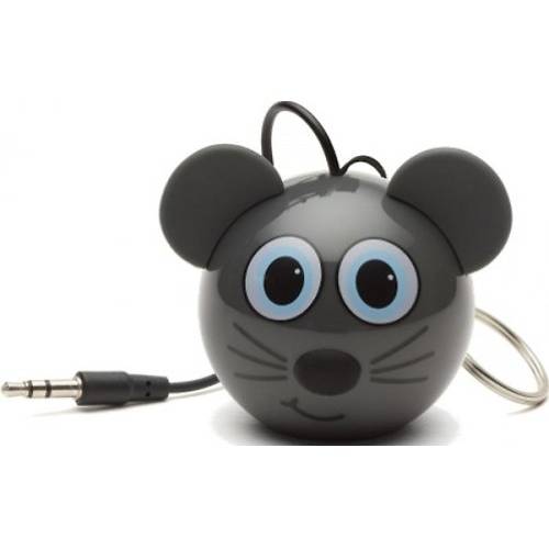 Boxa portabila Kitsound Trendz Mini Buddy Mouse, Gri