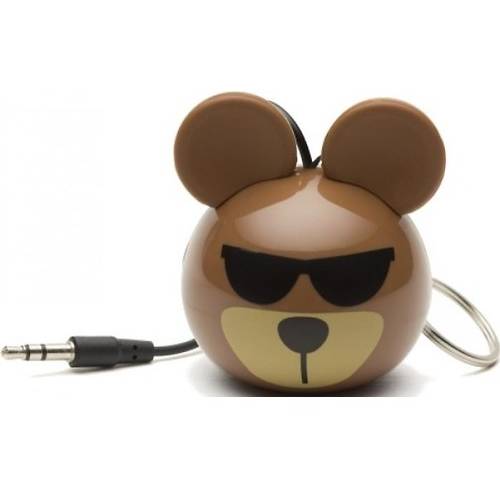 Boxa portabila Kitsound Trendz Mini Buddy Bear, Maron