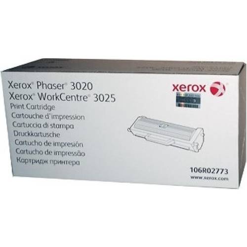 Toner Xerox 106R02773 pentru Phaser 3020/WorkCentre 3025, 1500 pagini, Negru