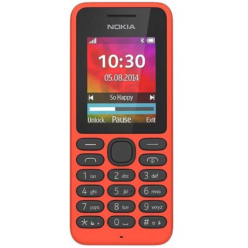 Telefon mobil Nokia 130, Dual SIM, TFT 1.8'', Rosu