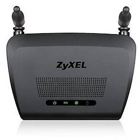 Router Wireless ZyXEL    NBG-418N v2, 300 Mbps, 2.4GHz, Negru