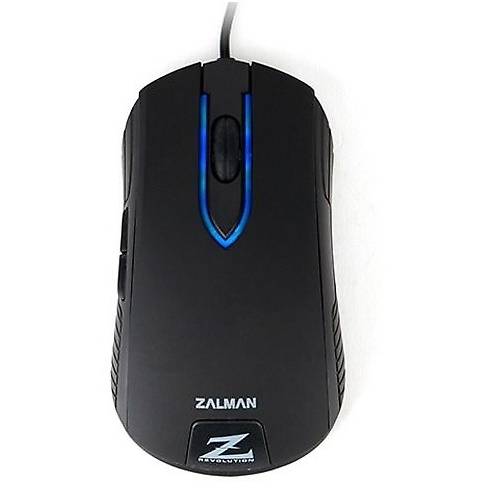 Mouse gaming Zalman ZM-M201R, 1000 dpi, 5 butoane, USB, Negru