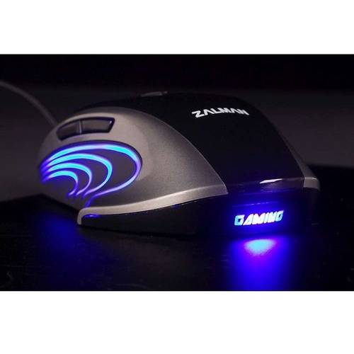Mouse gaming Zalman ZM-GM1, 6000 dpi, 7 butoane, USB, Negru