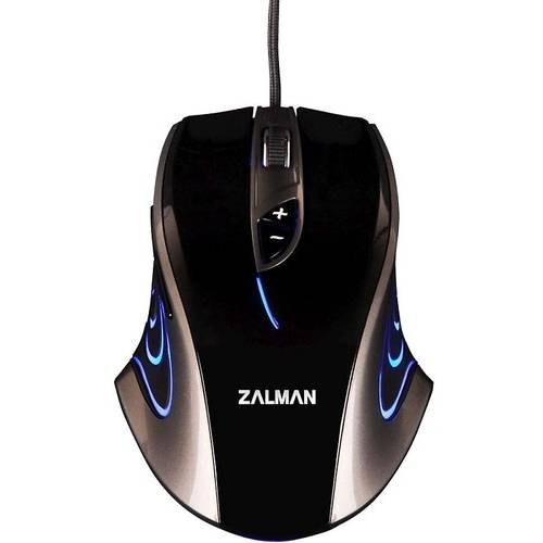 Mouse gaming Zalman ZM-GM1, 6000 dpi, 7 butoane, USB, Negru