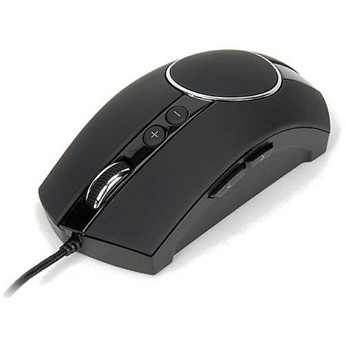 Mouse gaming Zalman ZM-GM3, 8200 dpi, 9 butoane, USB, Negru