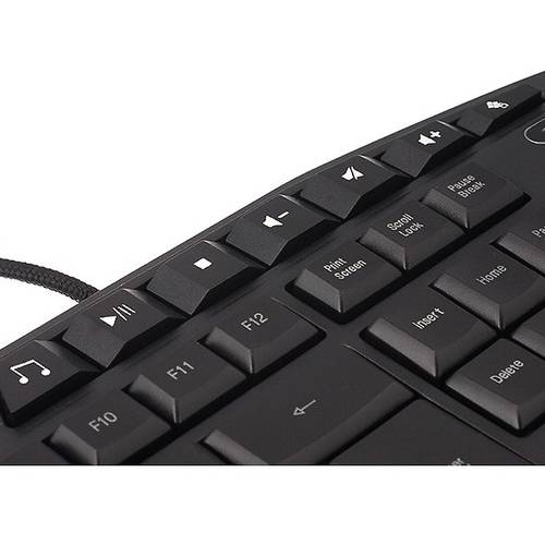 Tastatura Zalman ZM-K400G, Iluminare LED, USB, Negru