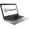 Laptop HP ProBook 640 G1, 14.0'' HD+, Core i5-4200M, 4GB DDR3, 128GB SSD, W7 Pro + W8.1 Pro 64 bit, Negru/Argintiu