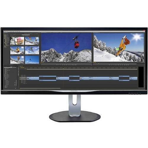 Monitor LED Philips BDM3470UP/00, 34'', UltraWide QHD, 5 ms, Negru