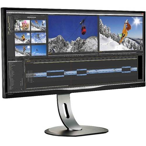 Monitor LED Philips BDM3470UP/00, 34'', UltraWide QHD, 5 ms, Negru