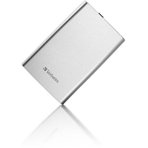 Hard Disk Extern Verbatim Store 'n' Go, 2TB, 2.5'', USB 3.0, Argintiu