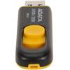 Memorie USB A-DATA UV128, 32GB, USB 3.0, Negru/Galben