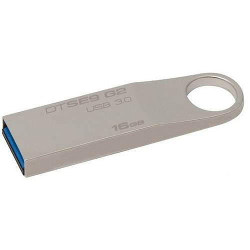 Memorie USB Kingston DataTraveler SE9 G2, 16GB, USB 3.0, Argintiu