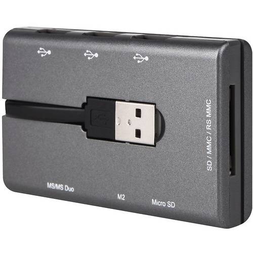 Card Reader Canyon CNE-CMB1 + USB Hub, extern