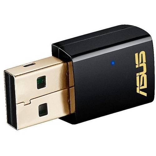 Placa de retea Wireless Asus AC600, Adaptor, USB-AC51, Dual-band, USB 2.0