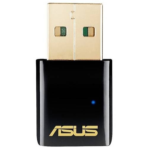 Placa de retea Wireless Asus AC600, Adaptor, USB-AC51, Dual-band, USB 2.0