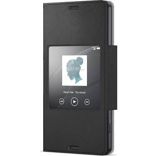 Husa Style Book Sony pentru Xperia Z3, Neagra