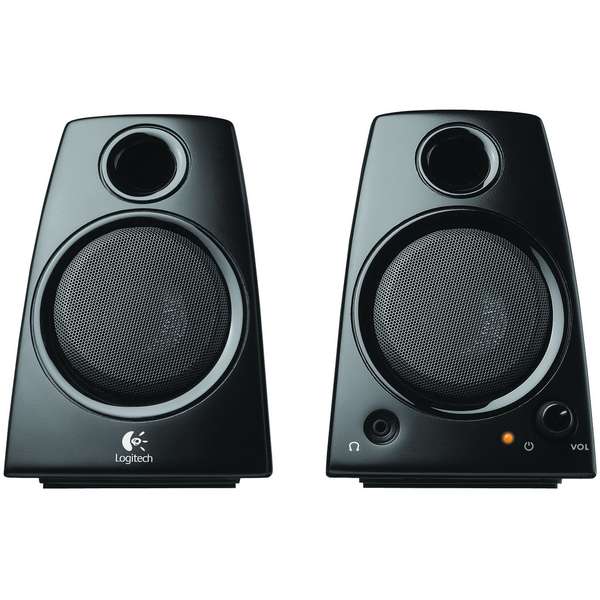 Boxe Logitech Z130, 2.0, 5W RMS, Negre