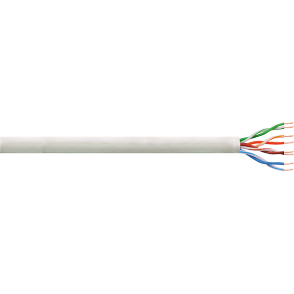 Cablu retea Logilink FTP, Categoria 5e, Rola 305m, Alb