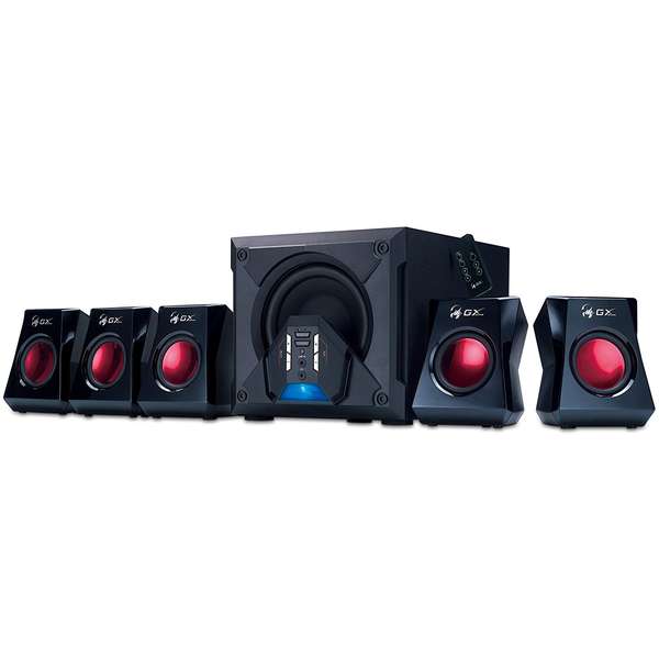 Boxe Genius SW-G5.1 3500 GX Gaming, 5.1, 80W RMS, Negre