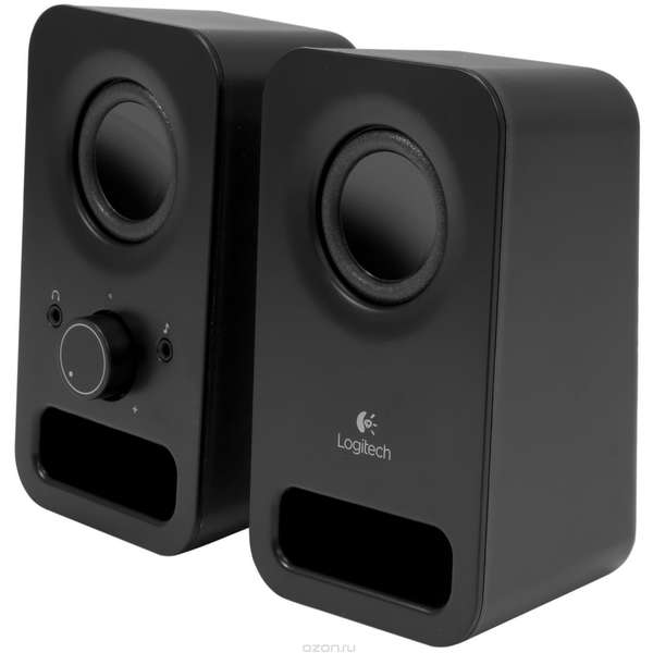 Boxe Logitech Z150, 2.0, 6W RMS, Negru