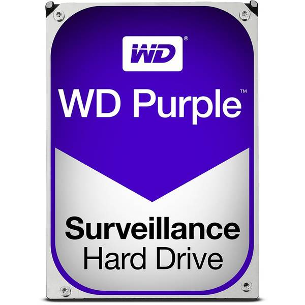 Hard Disk WD Purple Surveillance IntelliPower, 4TB, SATA3, 64 MB, 3.5 inch