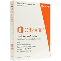 Microsoft Office 365 Business Premium 1 user, 5 PC, 1 an, OLP NL Licenta electronica