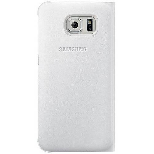 Samsung Husa tip S-View pentru Galaxy S6 G920, Alb
