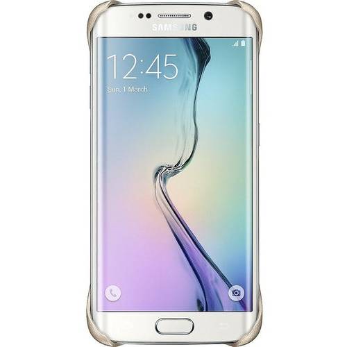 Capac de protectie spate Samsung pentru Galaxy S6 Edge G925, Auriu