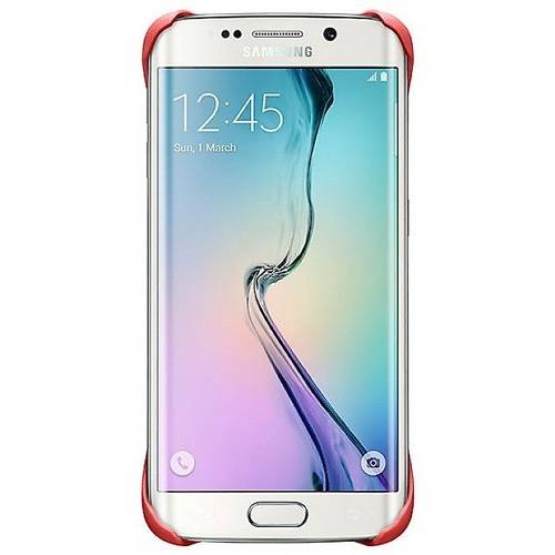 Samsung Capac de protectie spate pentru Galaxy S6 Edge G925, Roz coral