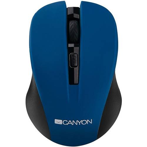 Mouse Canyon CNE-CMSW1, 1200 dpi, Wireless, Albastru