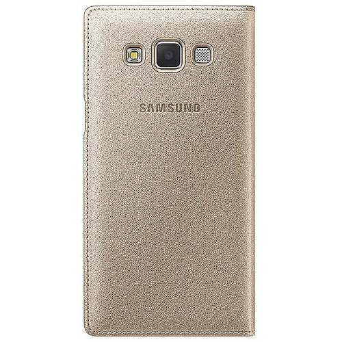 Samsung Husa tip S-View pentru Galaxy A5, Auriu