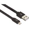 Kit Cablu date Apple Lightning - USB, 1m, Negru