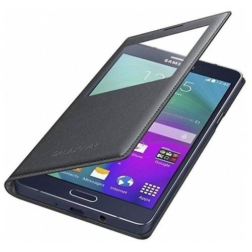 Husa tip S-View Samsung pentru Galaxy A7, Chacoal