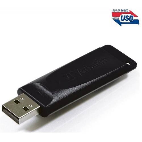 Memorie USB Verbatim Store 'n' Go Slider, 32GB, USB 2.0, Negru