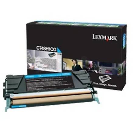 Toner Lexmark C748H3CG, Cyan