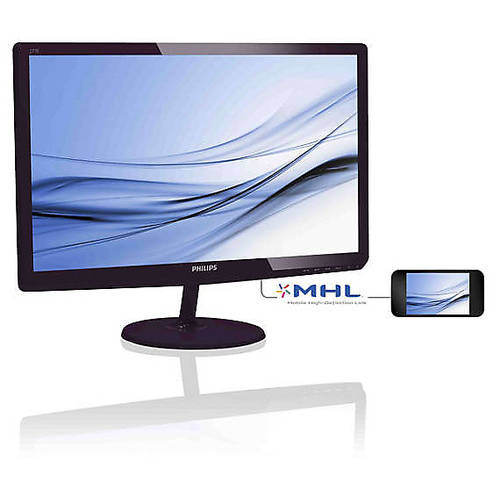 Monitor LED Philips 277E6EDAD, 27'', FHD, 5 ms, Negru