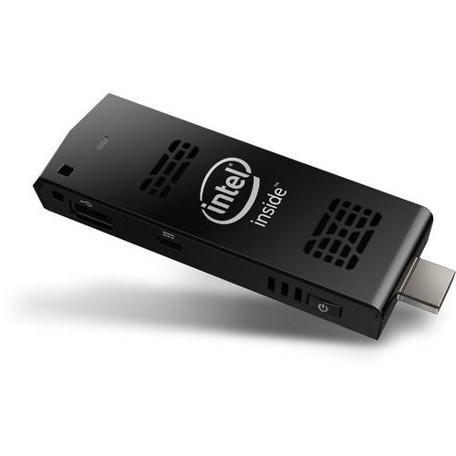 Mini PC Intel Compute Stick, Atom Quad Core Z3735F, 1GB RAM, 8GB eMMC, HDMI, Linux