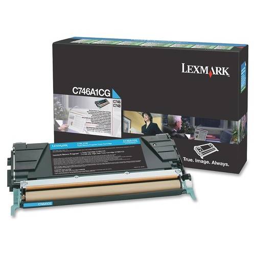 Cartus toner Lexmark Cyan, C746A1CG