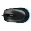 Mouse Microsoft Comfort Mouse 4500 pentru business, BlueTrack, 1000 dpi, Negru/Argintiu