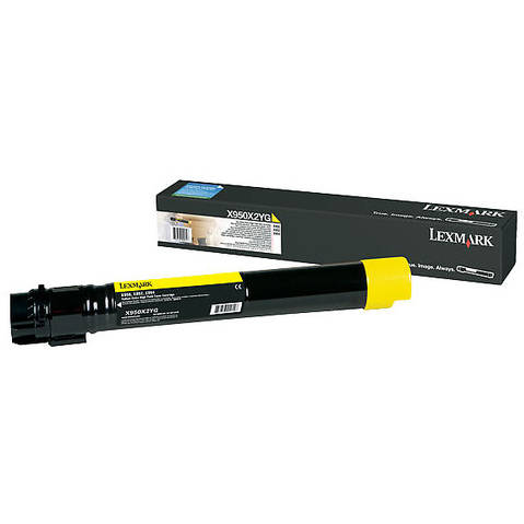 Cartus toner Lexmark Yellow, X950X2YG